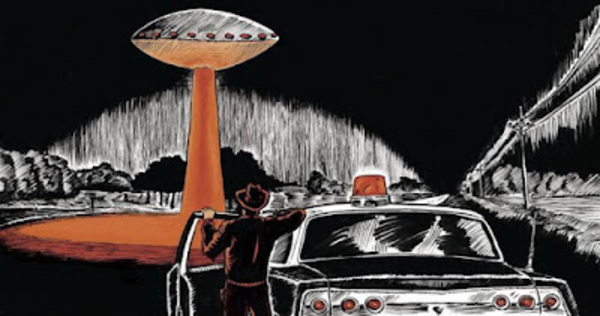 Ilustração dos instantes iniciais do incidente