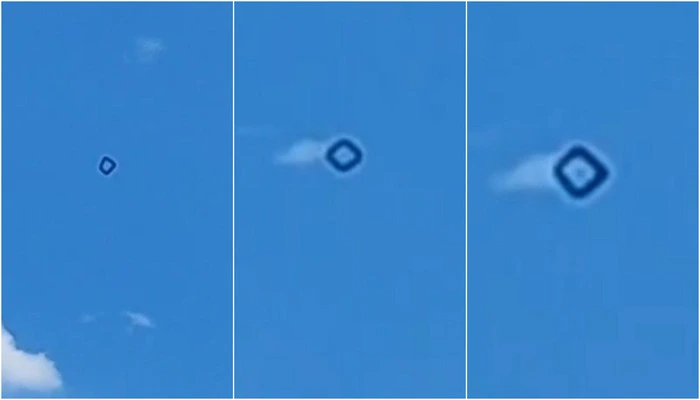 The footage was taken in São Paulo, Brazil, on January 11th of this year and shows an unusual object. Could it be a balloon?