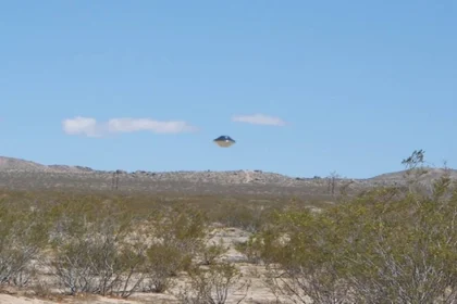 The photographs were reportedly taken near the U.S. Naval Air Weapons Station, China Lake, and were analyzed by five different specialists.