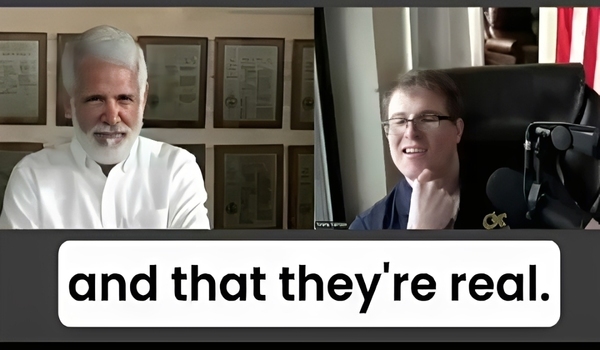 "Interdimensional beings or time travelers." Malone says a federal investigator told him that "alien encounters" are increasing — and confirms they are real.