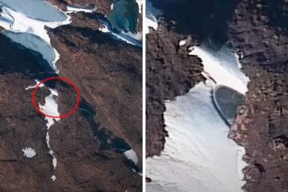 What appears to be a disc-shaped structure was found on Google Earth in Antarctica, and although it is not a new discovery, it is once again fueling discussions.