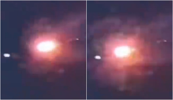 Some Chinese media reported today that an unknown object was intercepted in Shandong Province. Images quickly spread across local video platforms.