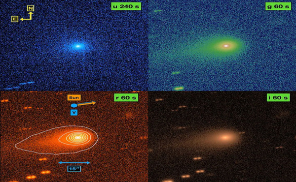 In a new analysis of Hubble Space Telescope images of the interstellar object 3I/ATLAS, researchers concluded that its anti-tail is much larger than previously believed.