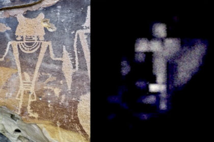 In an exclusive and unprecedented interview with Ross Coulthart, former Green Beret Mike Battista, an alleged psionic, presented a striking video of what appears to be a "non-human and shapeshifting entity" near his craft.