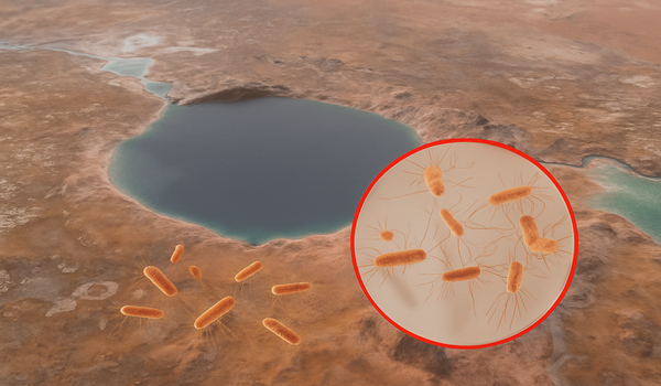 The announcement was made today during a teleconference. Analyses of a rock from Jezero Crater indicated the presence of a possible “biosignature” from a distant past.