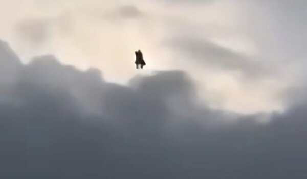 A viral Instagram video shows a strange figure in the skies over France, sparking debates over whether it is a drone, a UFO, a staged prank, or even a "witch."