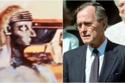 The former U.S. president, father of the famous George W. Bush, was informed in a private conversation about details of the alleged contact between U.S. military personnel and extraterrestrial entities at Holloman Air Force Base in 1964, revealed Dr. Eric Davis.
