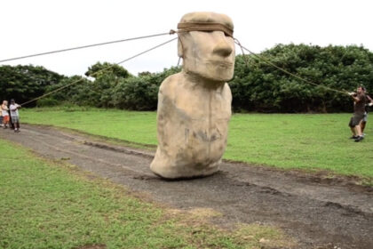 For a long time, scholars have debated who built the massive stone figures of Rapa Nui and how they were transported to their current locations. A new study offers a possible explanation.