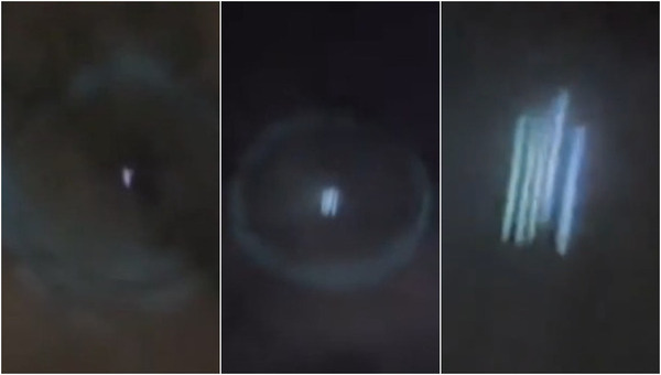 Videos shared on social media show a curious phenomenon in the skies over the Colombian capital: a luminous object with no defined shape and a metamorphic appearance, which even forms “halos” in the clouds. The phenomenon has been observed both at night and during the day.
