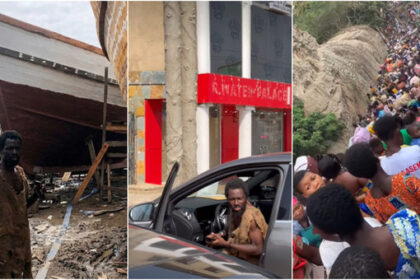 The self-proclaimed prophet announced a great flood for Christmas Day, built huge arks, and has been gathering followers who believe in his prophecy. Ebo Noah's public appearance with the car sparked diverse reactions among many Ghanaians on social media.