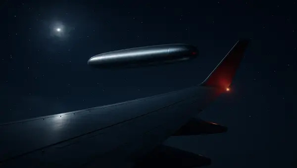 A recently released audio shows the conversation of a private jet pilot reporting to air traffic control. After describing an unidentified flying object, cylindrical in shape, hovering close to his aircraft, the pilot receives only an unusual piece of advice from the tower: “good luck with the aliens.”