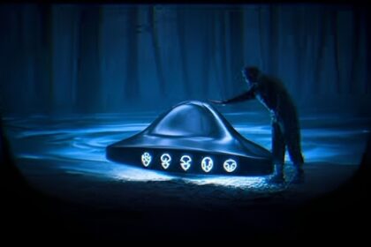 After touching the UFO in the Rendlesham Forest, Sergeant James W. Penniston says he received a telepathic message