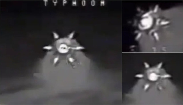 Em uma postagem no Telegram, o conselheiro do Ministério da Defesa da Ucrânia, Serhii “Flash” Beskrestnov, publicou o vídeo, onde podemos ver uma espécie de “UFO estrela”, semelhante ao recentemente divulgado pelo Departamento de Guerra americano.