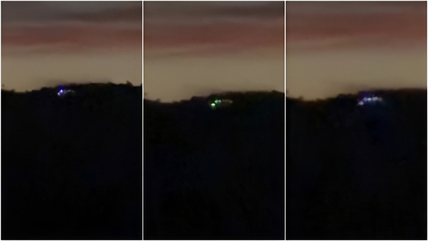 A series of recordings made yesterday (05/31) shows an object with oscillating, multicolored lights in an isolated area of Campo Largo, in the Greater Curitiba region. The alleged UFO appears to be either landed or hovering over a mountainous area, and the footage has been drawing attention from the Brazilian UFO community.